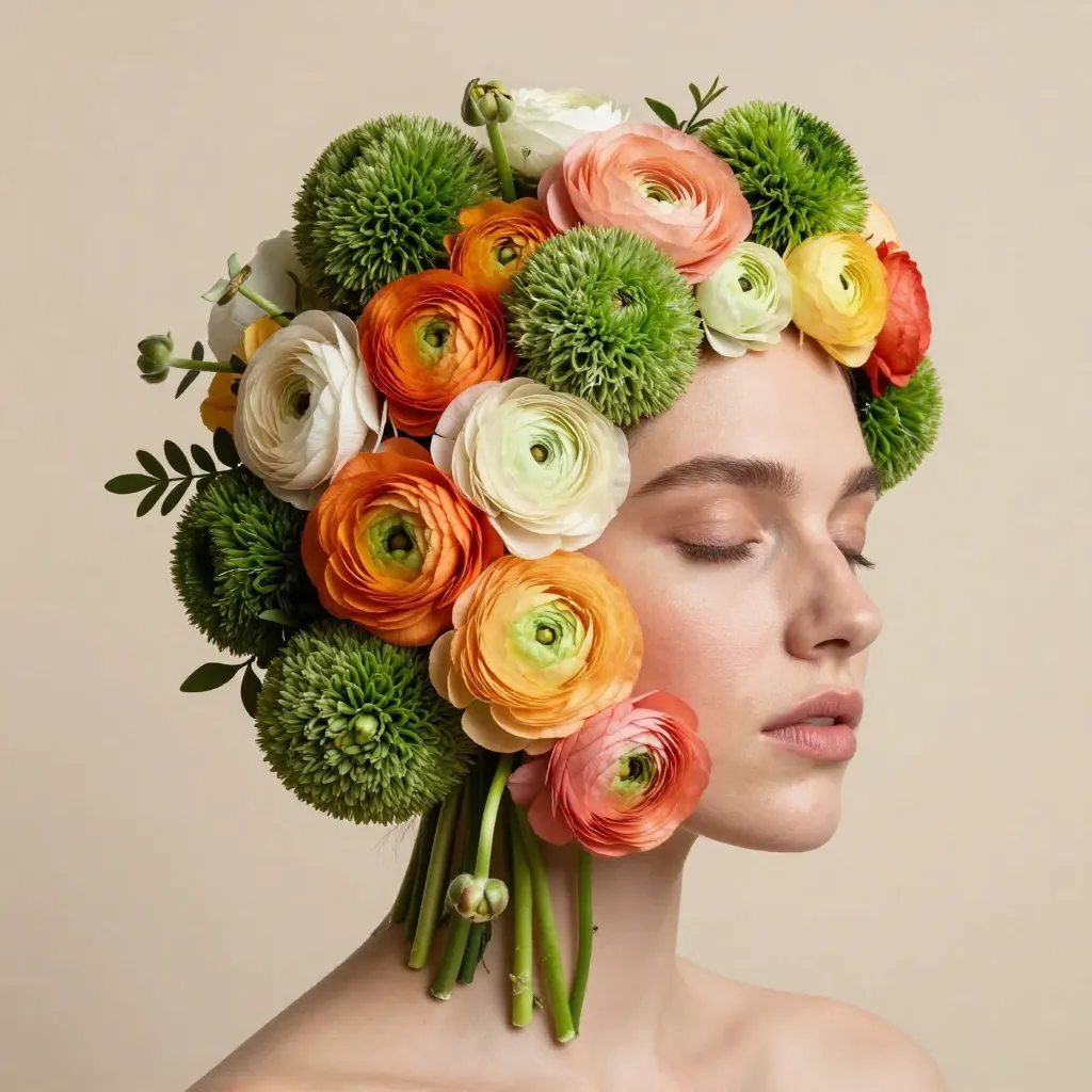 Expressive floral arrangement from Melbourne florist
